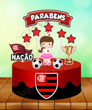 Flamengo - Arquivo Digital Topo de Bolo – Mod. 07